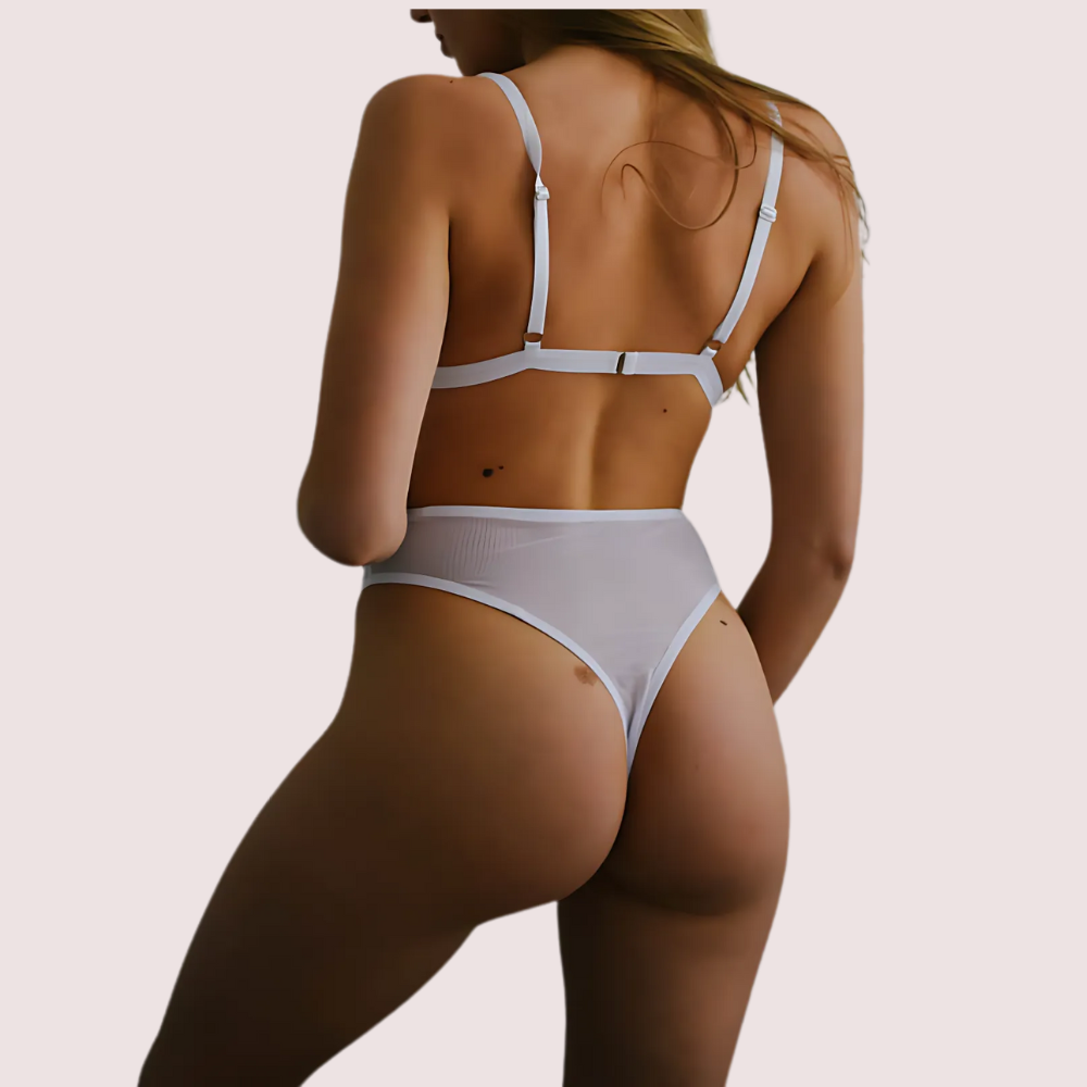 havde Daina see through bridal bra set