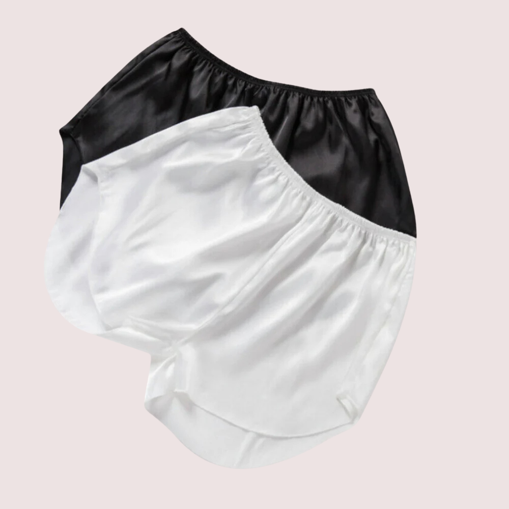 Silken Charm Faux havde Knickers – 2 Pieces
